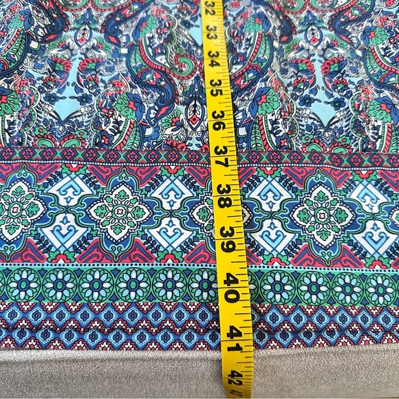 Coolibar printed tunic dress. Small. Multicolor. UPF 50+ - Picture 8 of 9